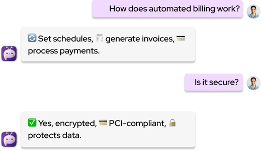 Automated Billing Assistance