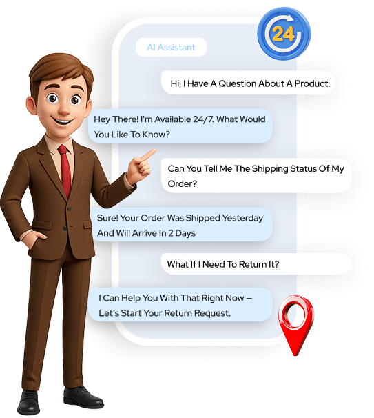 24/7 Support & Sales Automation